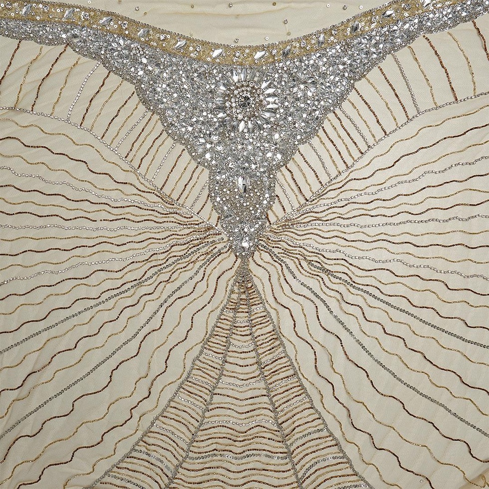 Büstiyer Hint İşleme Kumaş 2330