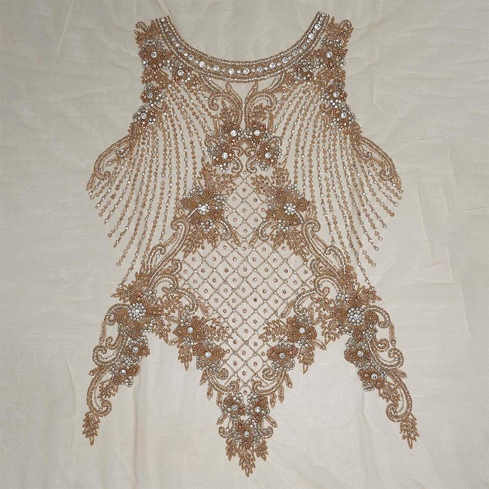 Büstiyer Hint İşleme Kumaş 2336