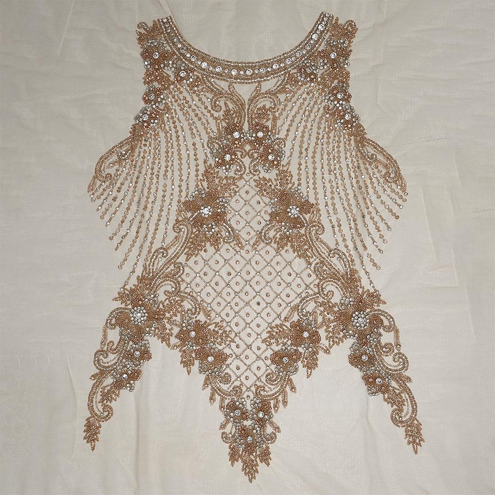 Büstiyer Hint İşleme Kumaş 2336