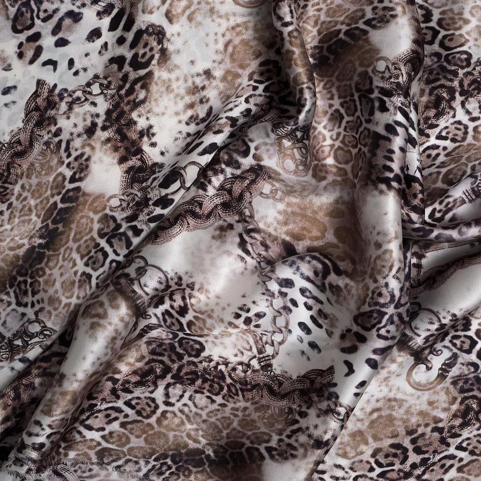 İtalyan İpek Saten Emprime 79