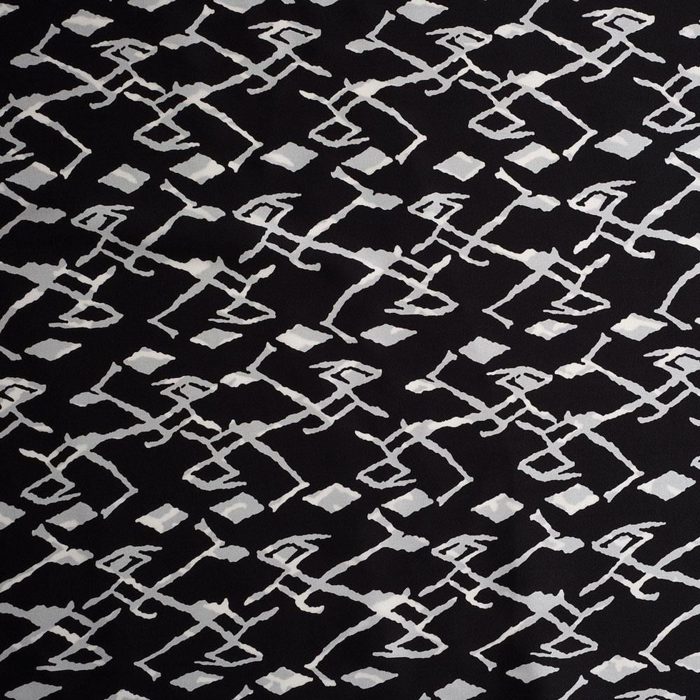 İtalyan İpek Saten Emprime 80