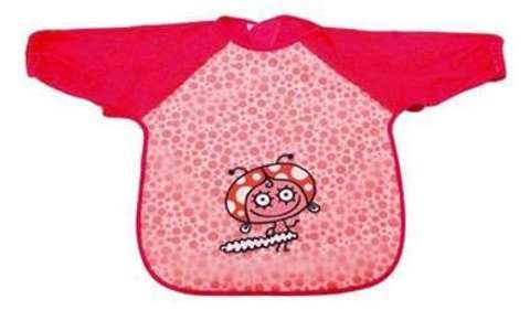Tek Renk Junior Kollu Bebek Önlüğü - Flamenquita LKKBM-FL