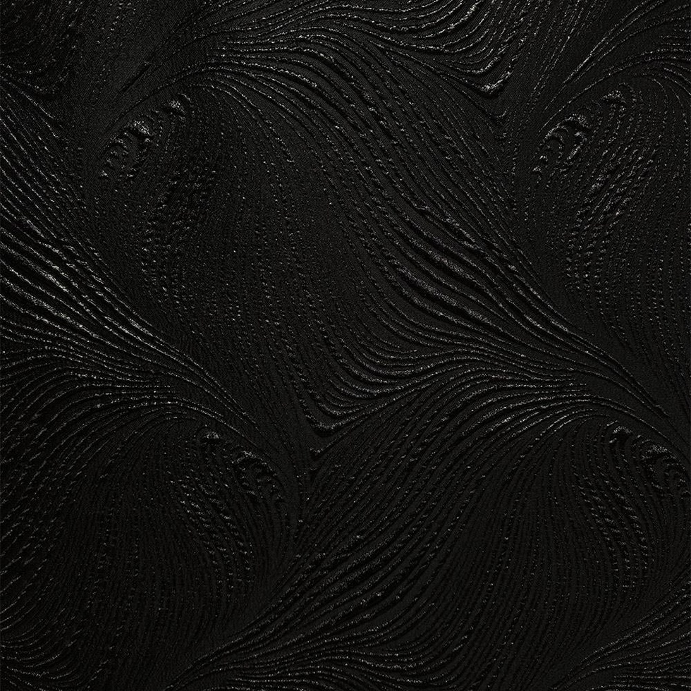 Simli Brokar Kumaş 10881 Siyah