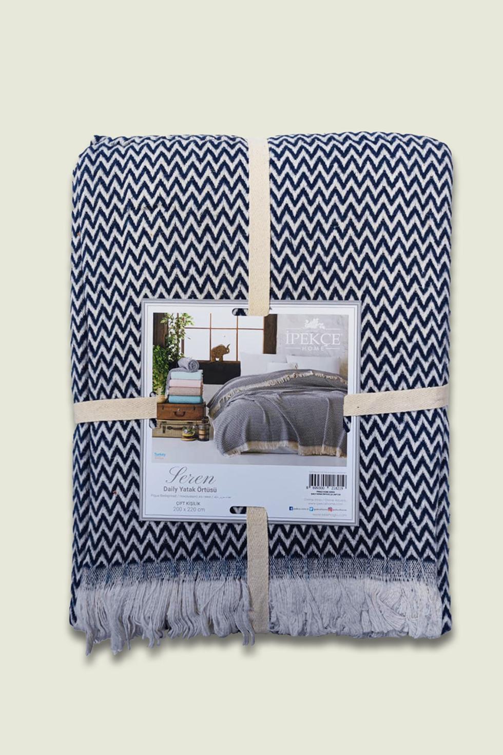 İpekçe Home Seren Çift Kişilik Yatak Örtüsü - 200x220