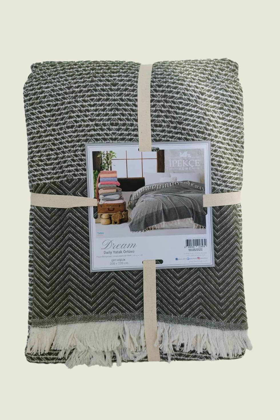 İpekçe Home Dream Çift Kişilik Yatak Örtüsü - 200x220