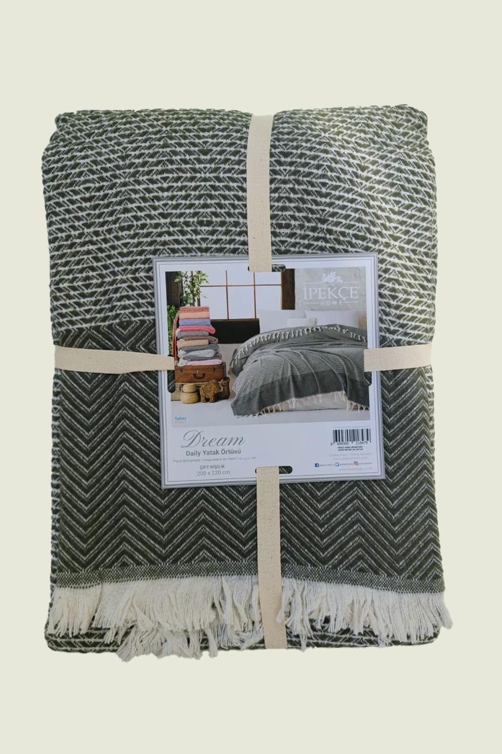 İpekçe Home Dream Çift Kişilik Yatak Örtüsü - 200x220