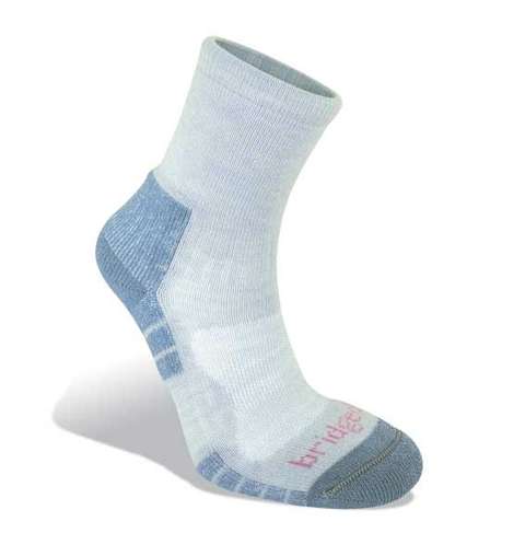 Natural-Lime Wool Fusion Trail Light Kadın Çorabı Brd608