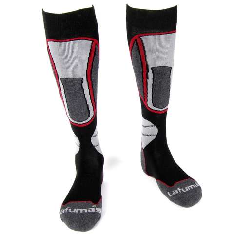 Siyah-Gri-Kırmızı Lafuma Colorado Kayak & Snowboard Çorap Lfv1009