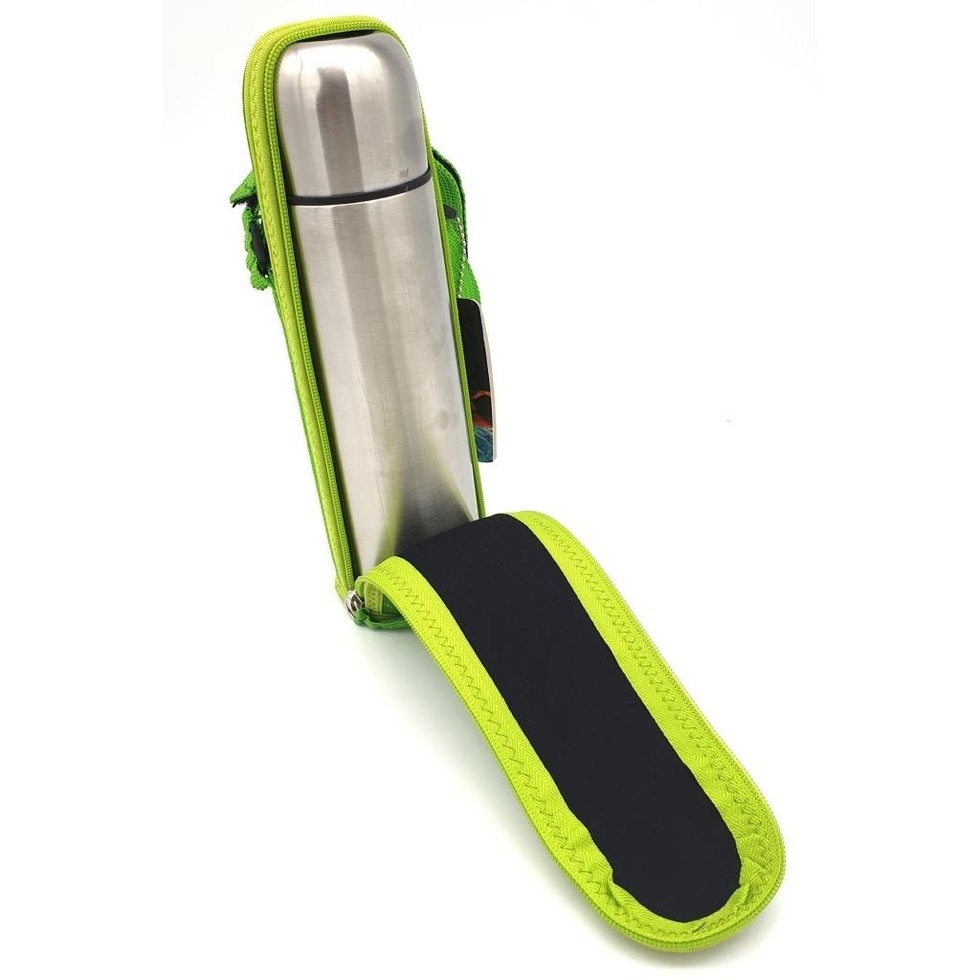 Çelik 18/8 Termos+Neopren Kılflı 0,50L - Verde Raton