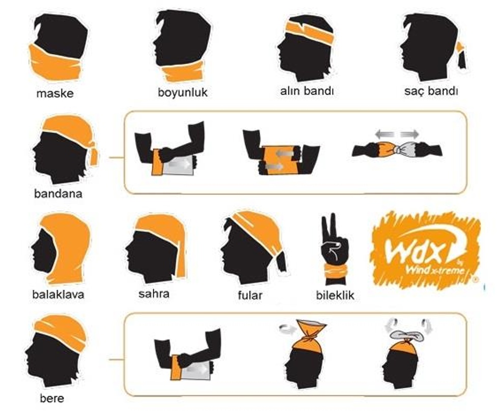 Wind Barbie Cat Çocuk Bandana