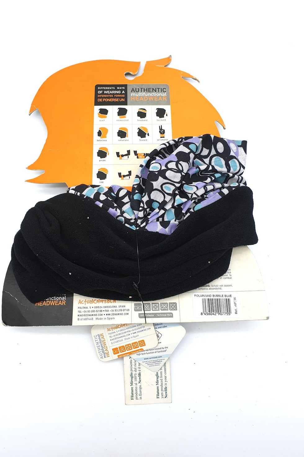 Polar Headwear Bubble Blue