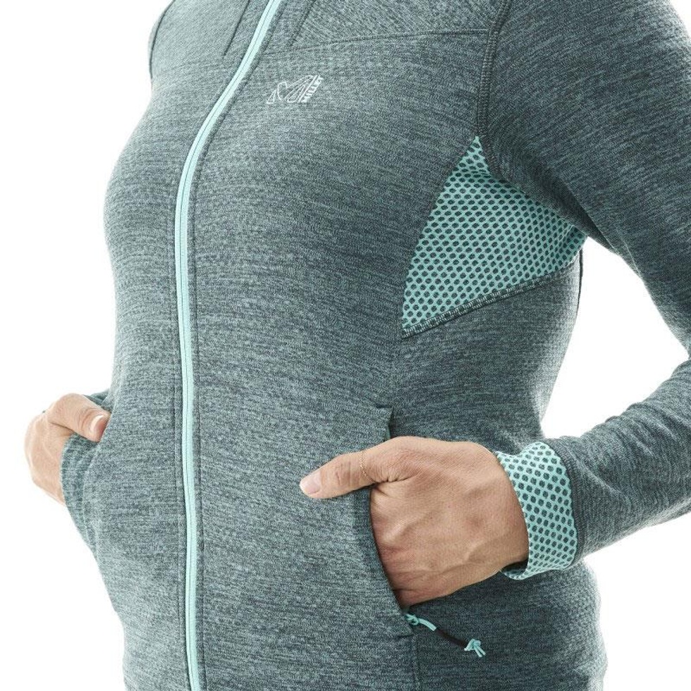 LOKKA HOODIE Kadın Tam Fermuar Polar