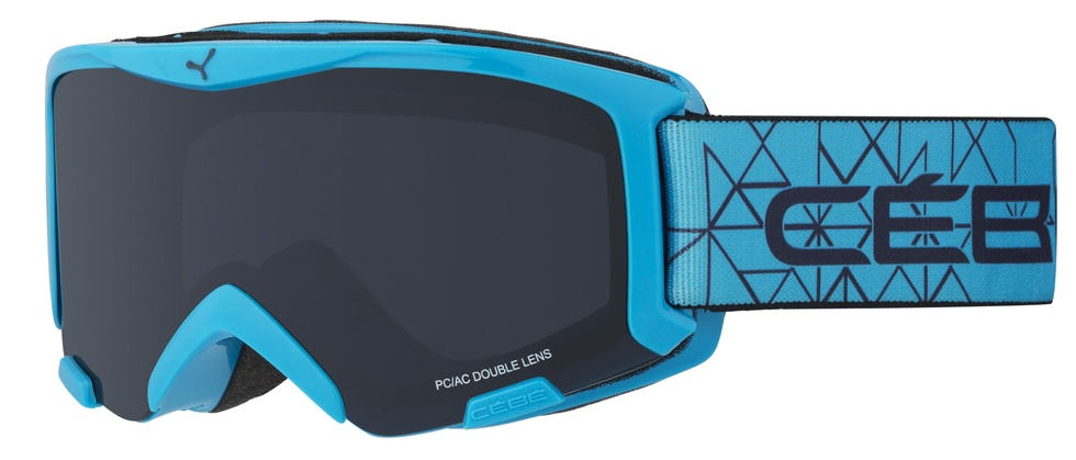 BIONIC Genç Blue & Cyan Grey Ultra Black Cat.3 Kayak Gözlüğü