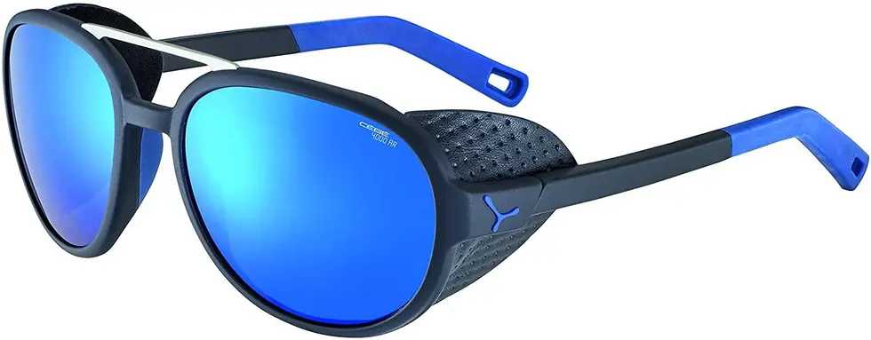 SUMMIT MATT BLACK BLUE Peak Grey Cat.4 Blue AR Mineral Cam Güneş Gözlüğü