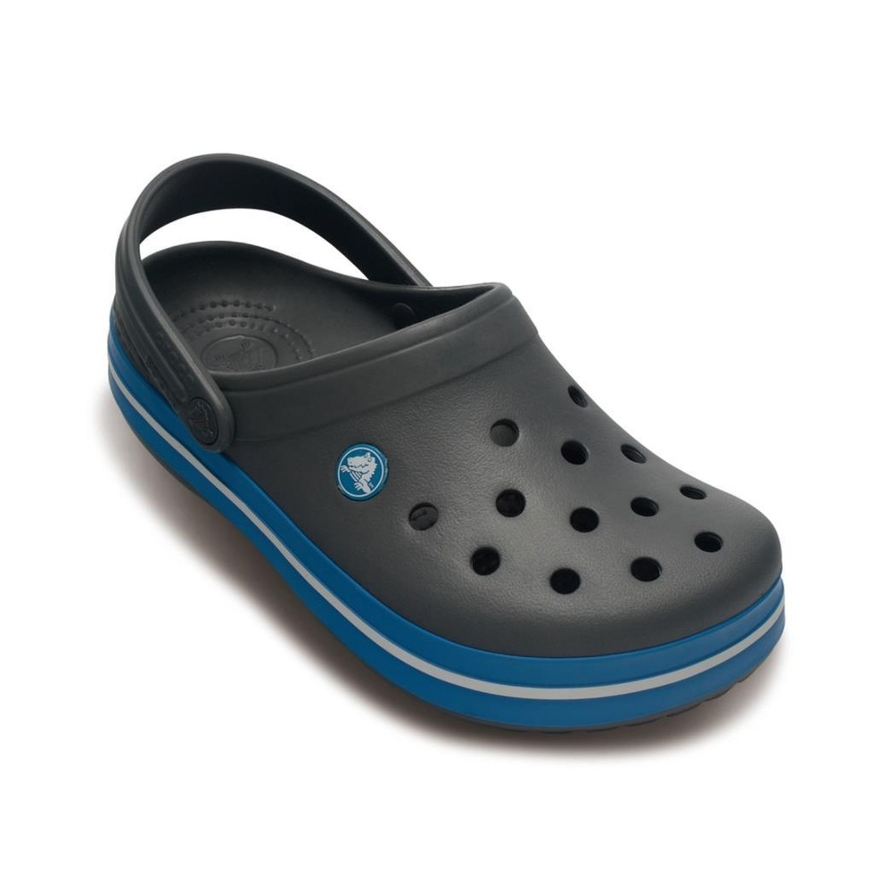 Crocband Comfortable Clogs Gri-Mavi