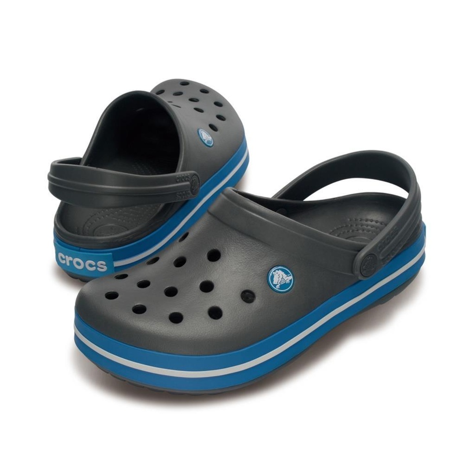 Crocband Comfortable Clogs Gri-Mavi