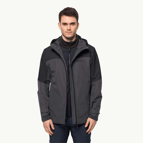 Siyah GLAABACH 3IN1 JKT M Erkek Ceket JCK1115291-JCK6000