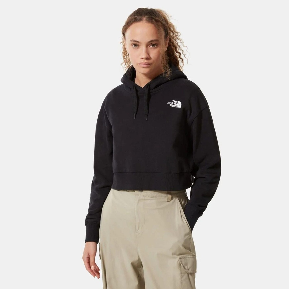 W TREND CROP HOODIE - EU Kadın Sweatshirt