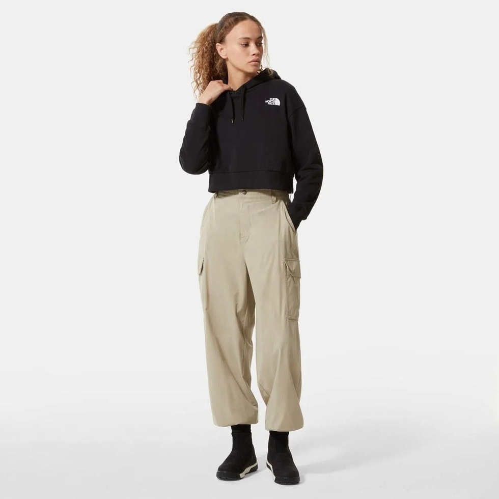 W TREND CROP HOODIE - EU Kadın Sweatshirt