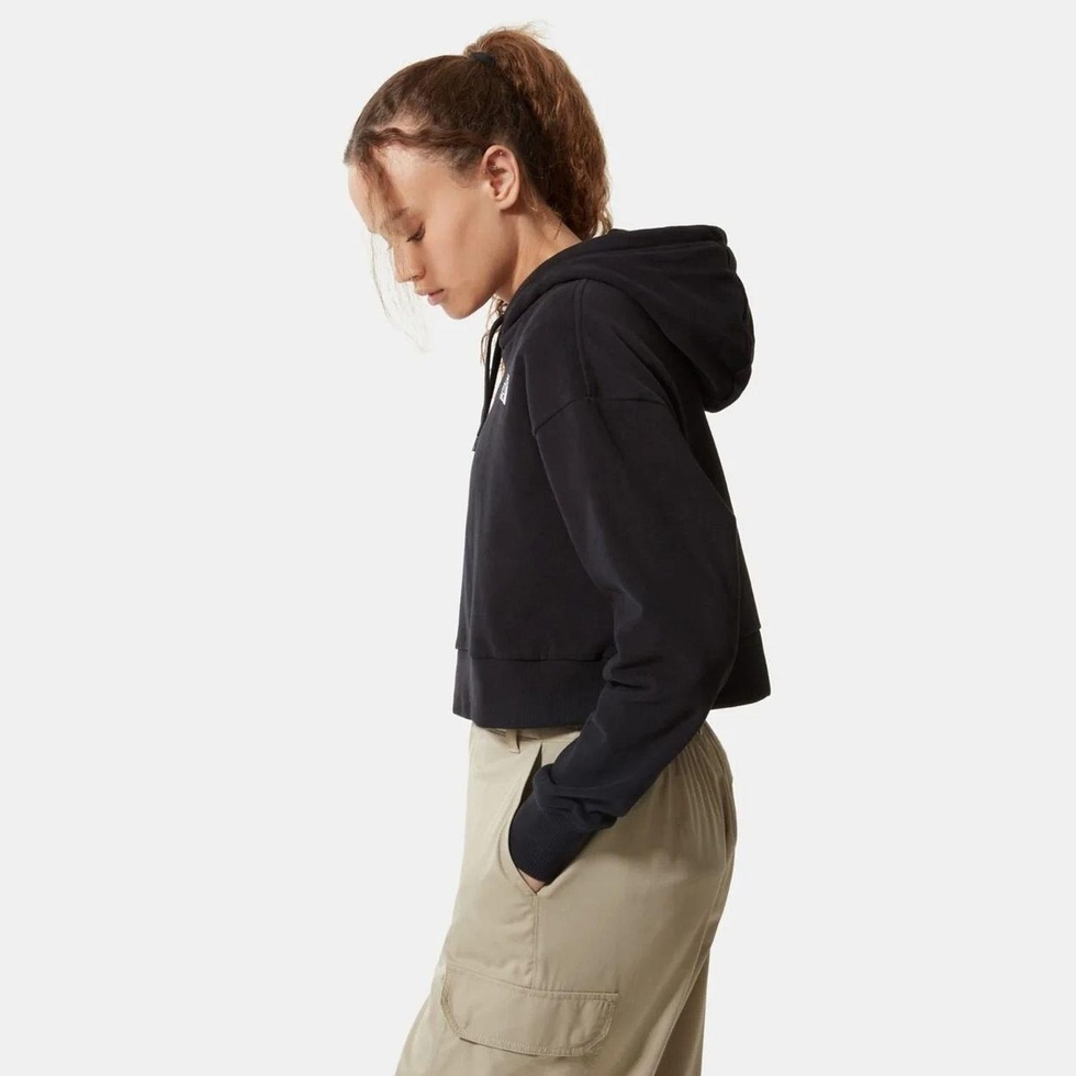 W TREND CROP HOODIE - EU Kadın Sweatshirt