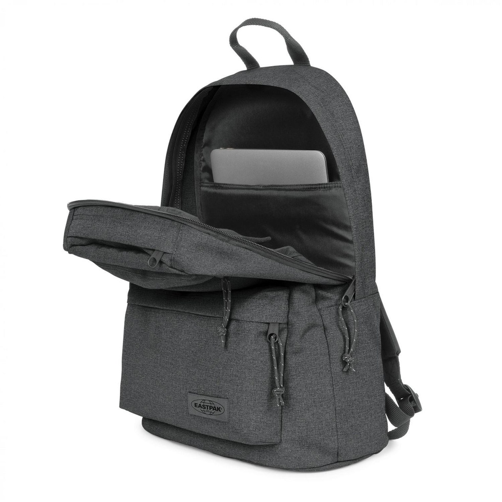PADDED DOUBLE BLACK DENIM Sırt Çantası
