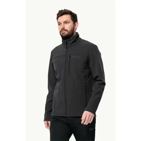 Siyah Jack Wolfskın WHIRLWIND Erkek Mont JCK1305802-6000