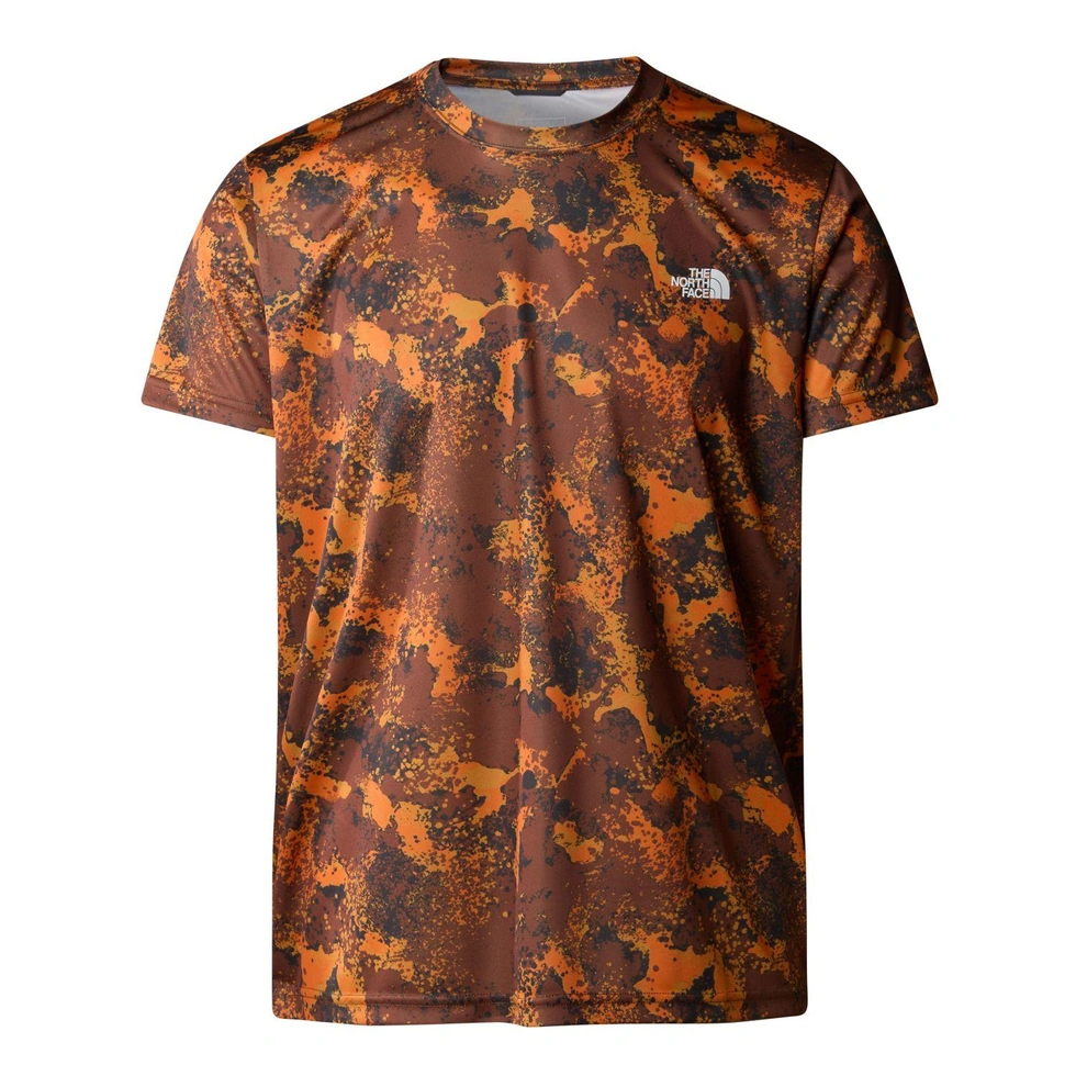 M REAXION AMP CREW PRINT Erkek T-Shirt