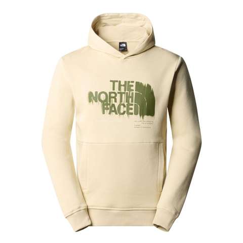 Bej M GRAPHIC HOODIE 3 Erkek Sweat Shirt NF0A87ET3X41