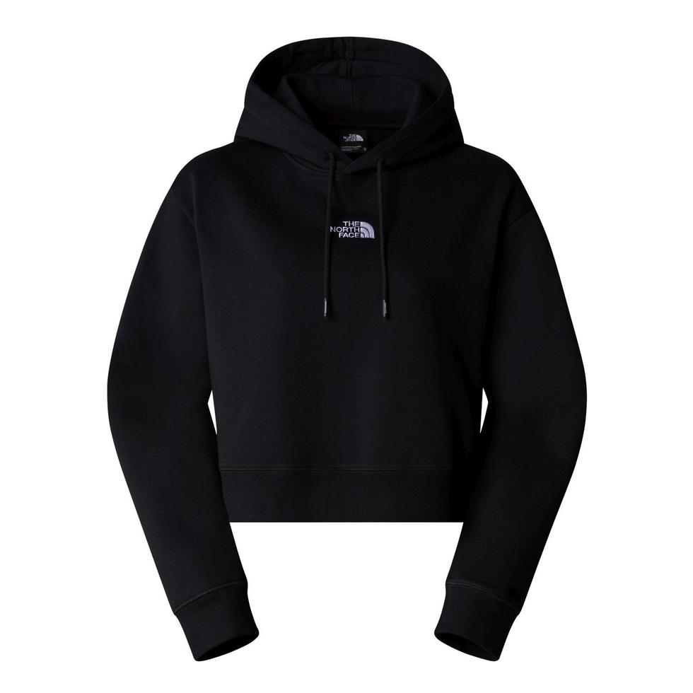 Kadın ESSENTIAL CROP KAPÜŞONLU swetshirt