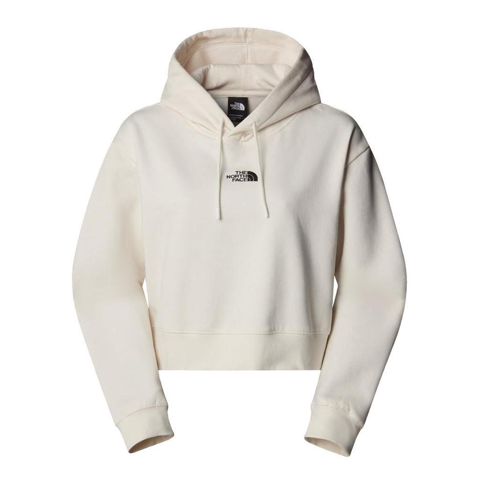 Kadın ESSENTIAL CROP KAPÜŞONLU Swetshirt