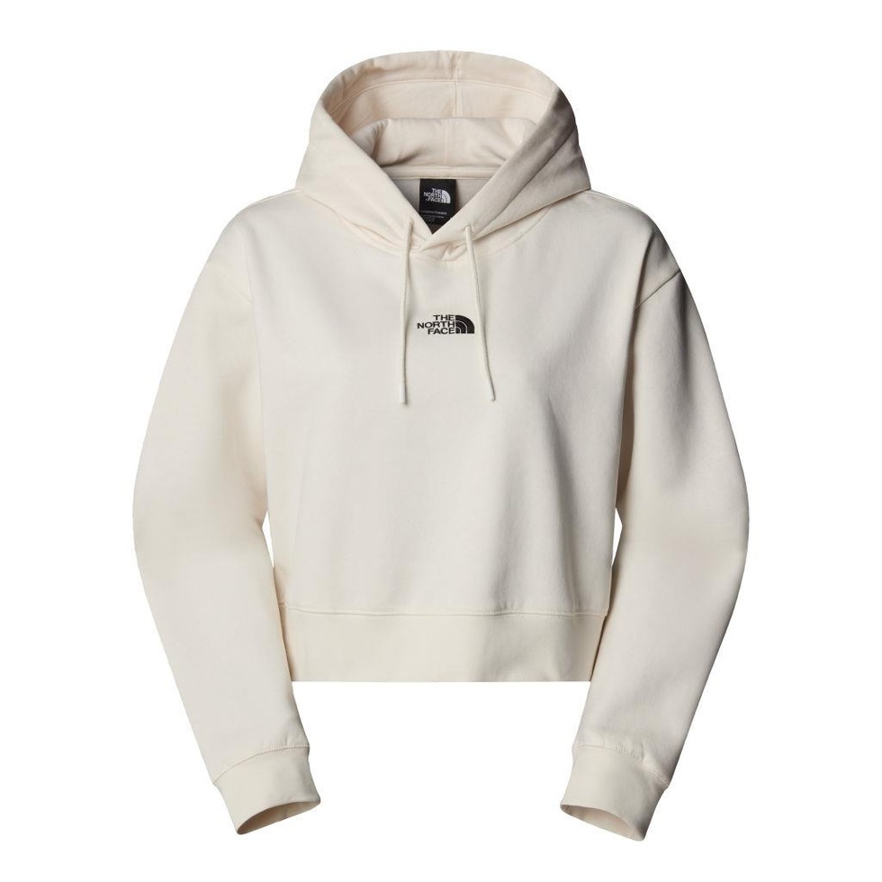 Kadın ESSENTIAL CROP KAPÜŞONLU Swetshirt
