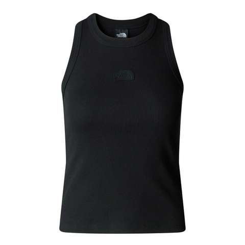 Siyah Kadın SLIM RIB TANK Atlet Tişört NF0A8BVTJK31