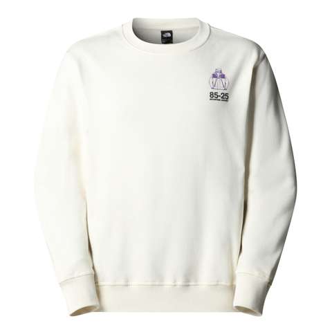 Beyaz U MNT ANNIVERSARY RELAXED CREW Swetşört NF0A8DN6QLI1