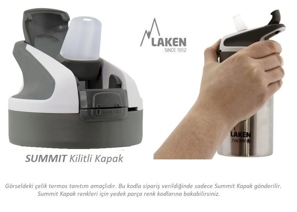 Summit Şişe Yeşil-Beyaz Kapak