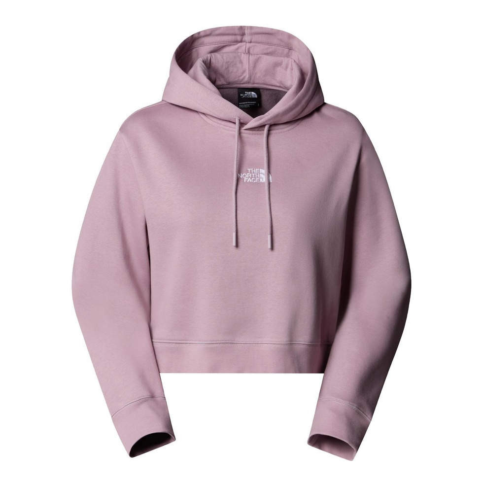Kadın Essentıal Crop Hoodıe Sweatshirt Nf0A89Exd2Q1
