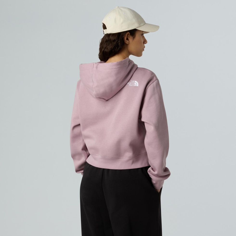 Kadın Essentıal Crop Hoodıe Sweatshirt Nf0A89Exd2Q1