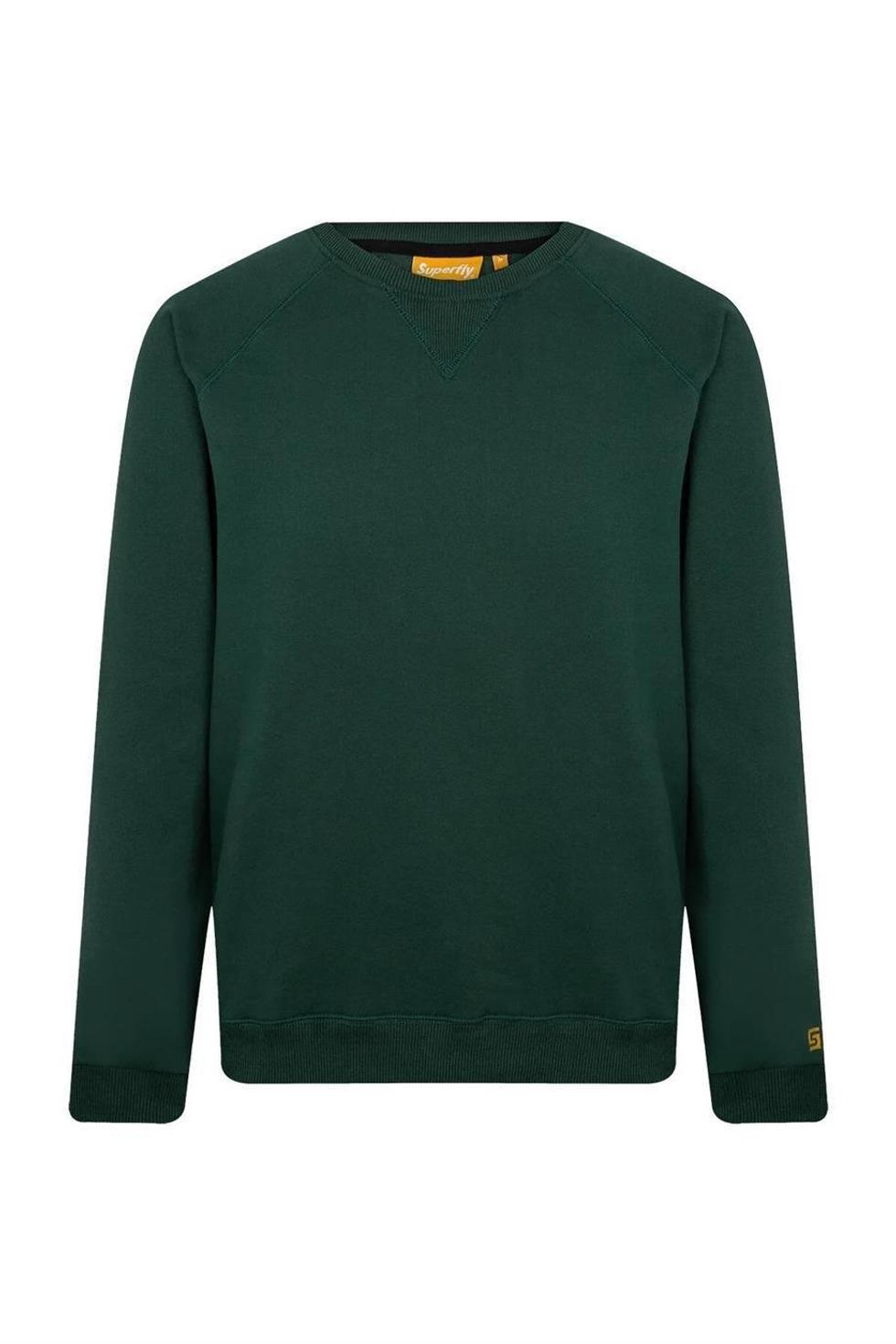 Bisiklet Yaka Erkek Basic Sweatshirt