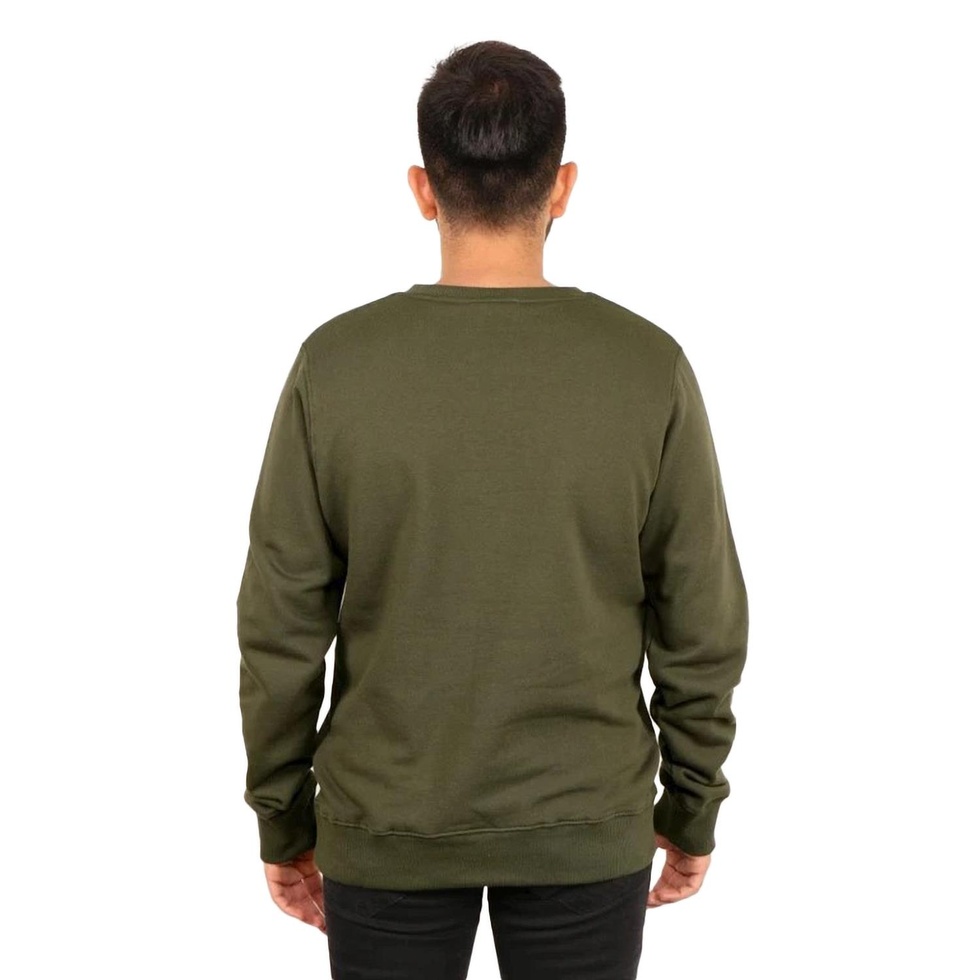 Bisiklet Yaka Erkek Basic Sweatshirt