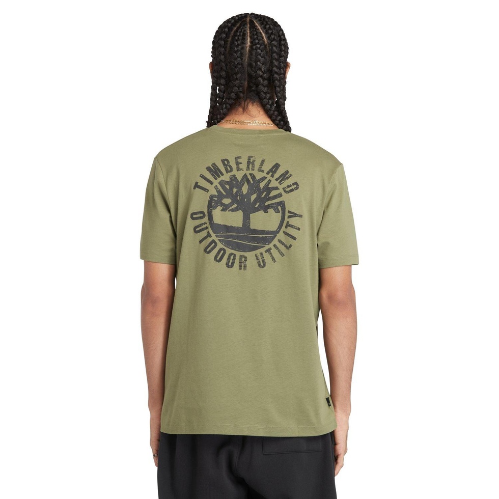 Back Logo Graphic Erkek Tişört TB0A5V7KCR31