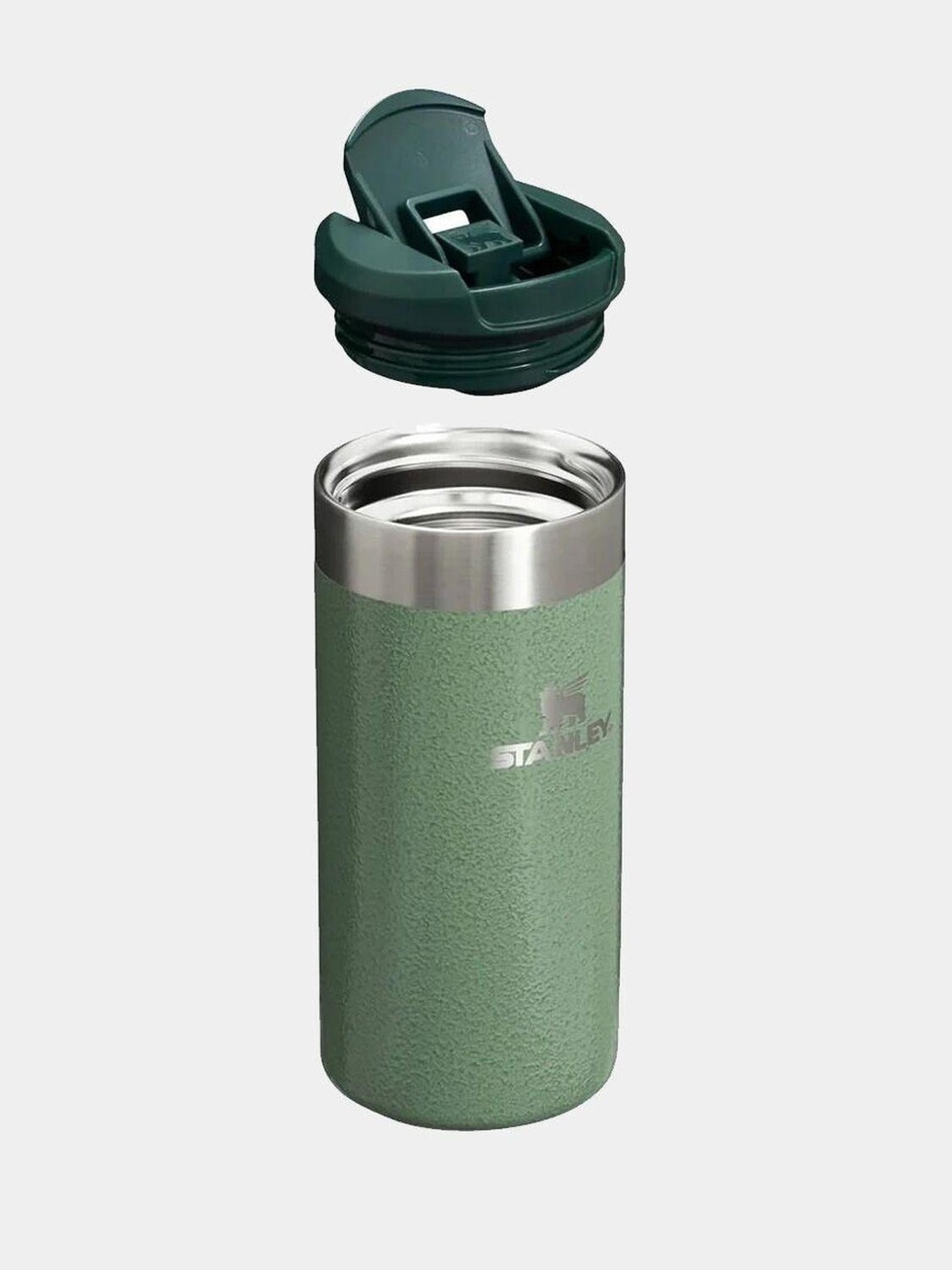 The AeroLight Transit Mug .35L / 12oz Hammertone Green