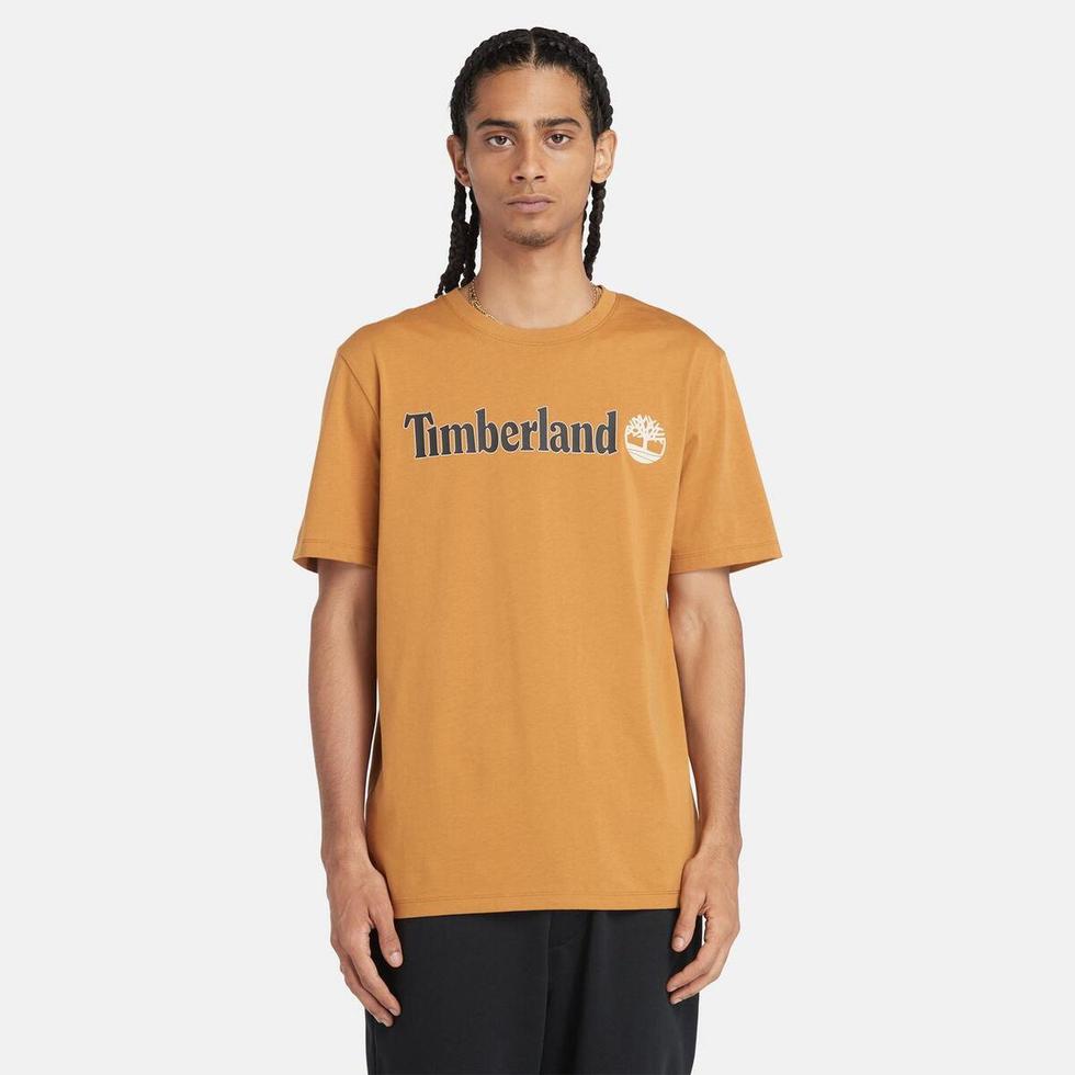 KENNEBEC RIVER Linear Logo Erkek Tişört