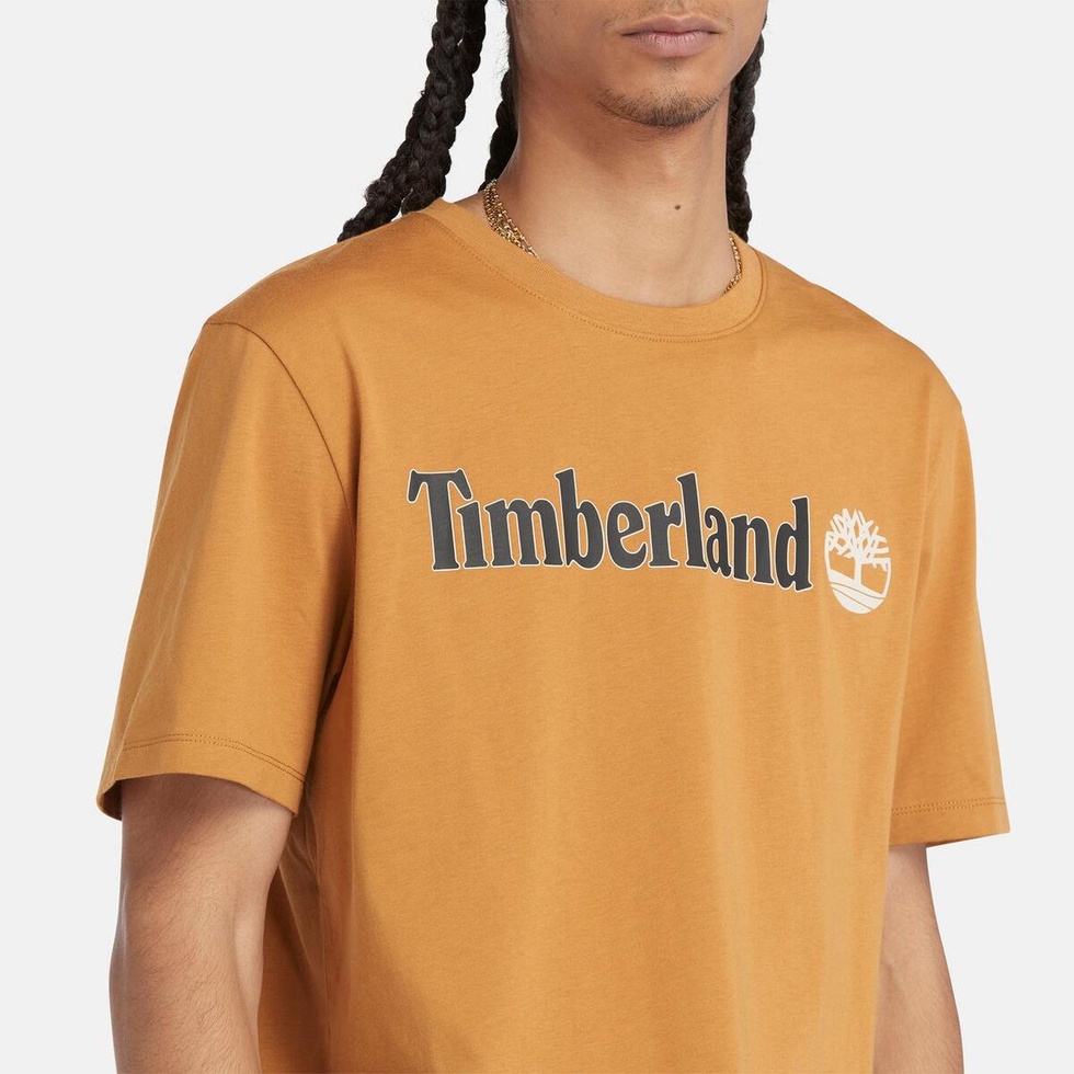 KENNEBEC RIVER Linear Logo Erkek Tişört