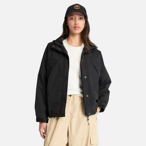 Siyah WINNICK Archive Waterproof Shell Jacket Kadın Ceket TB0A67J30011