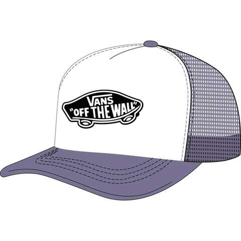 Mor CLASSIC PATCH CURVED BILL TRUCKER Unisex Şapka VN00066X6PH1