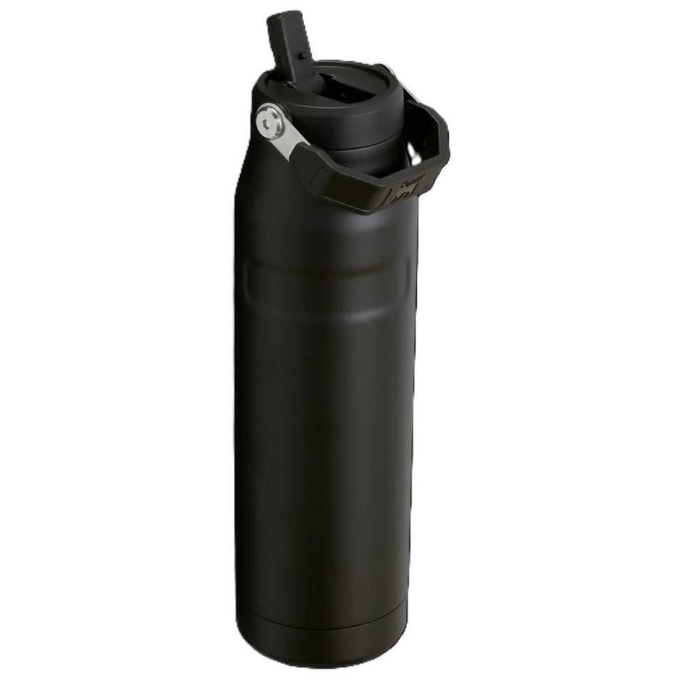 The IceFlow™ Bottle Flip Straw 2.0 1.06L / 36oz Black 2.0