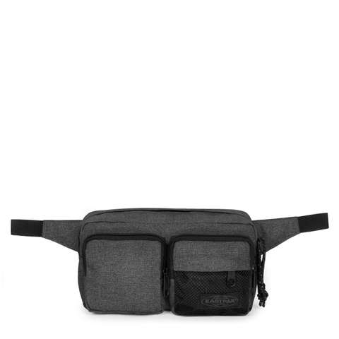 Siyah DOUBLE CROSSBODY BLACK DENIM Mini Omuz Çantası EK0A5BKX77H1