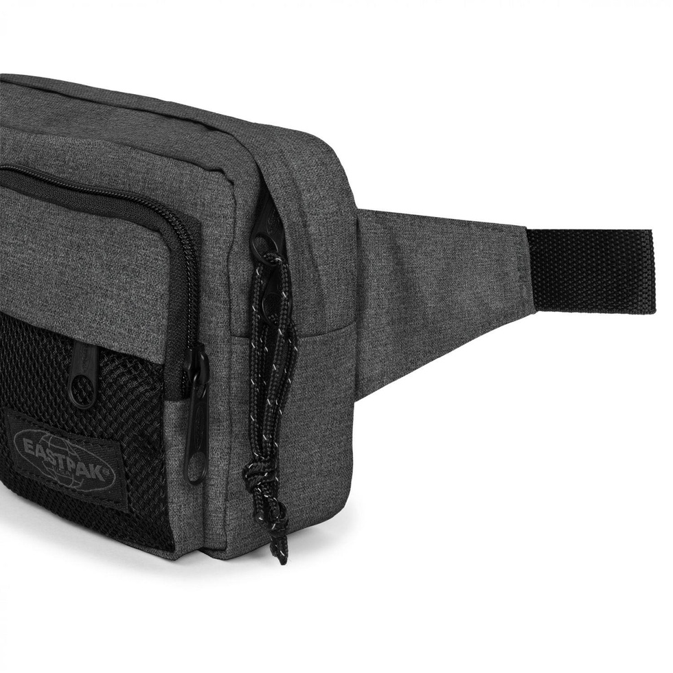 DOUBLE CROSSBODY BLACK DENIM Mini Omuz Çantası