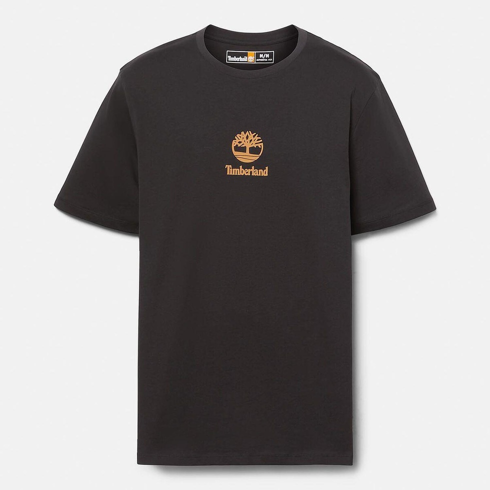 Print Stack Logo Short Sleeve Tee Erkek Tişört