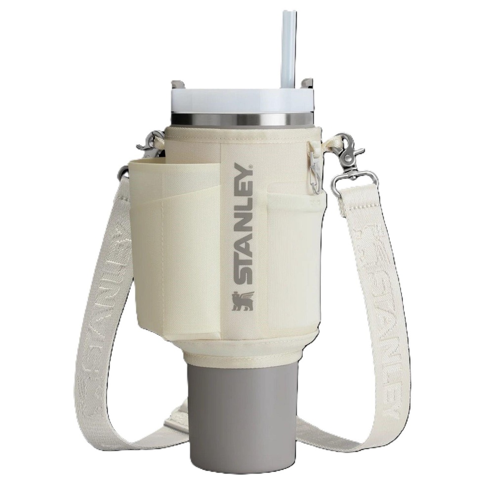The All-Day Quencher Carry-All 1.18L / 40oz Cream Termos