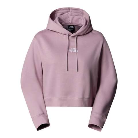 Açık Pembe Kadın ESSENTIAL CROP KAPÜŞONLU Swetshirt NF0A89EXD2Q1